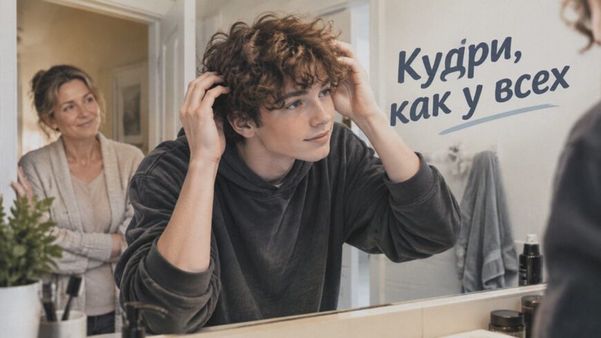 Иллюстрация к статье: Кудри, как у всех