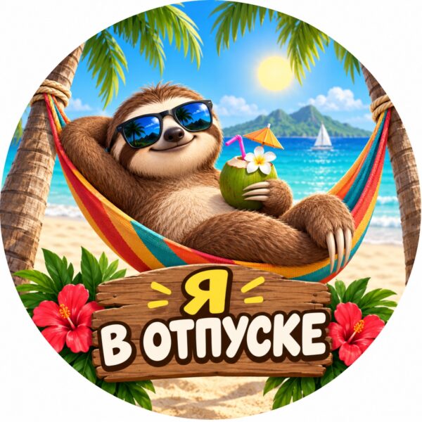 Картинки в отпуск на аватарку: прикольные, смешные и красивые варианты