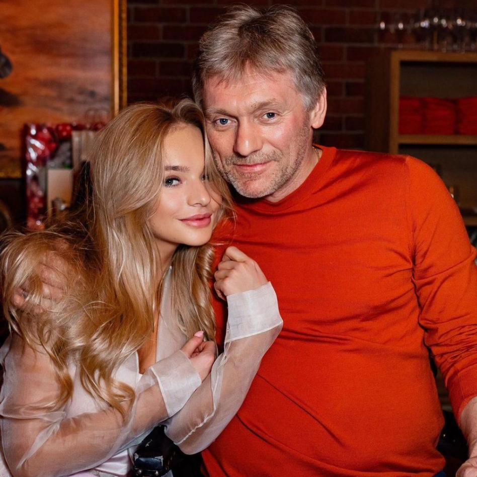 Дмитрий Песков с дочерью Елизаветой