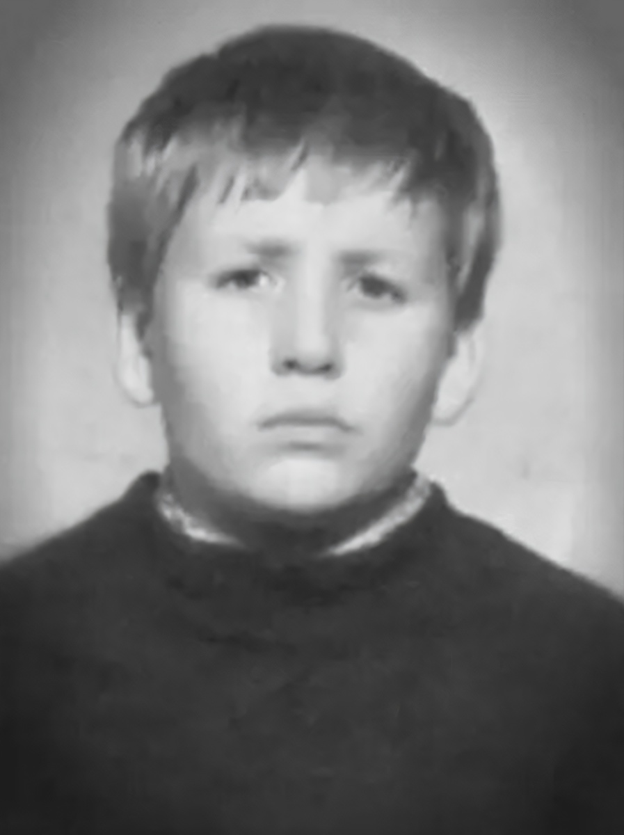 Станислав Дужников в школьные годы