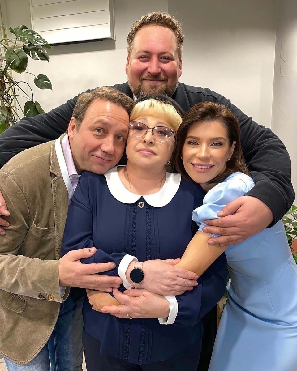 Дужников на съёмках сериала «Костя–Вера»