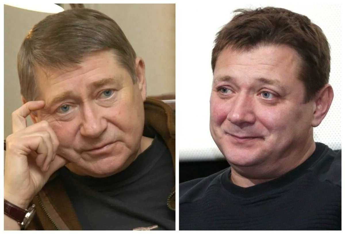 Юрий Цапник и его сын Ян Цапник