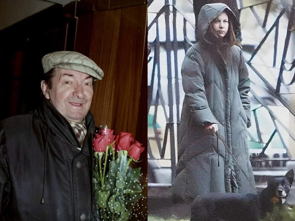 Георгий Вицин с дочерью Натальей