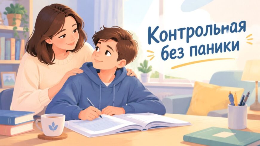Иллюстрация к статье: Контрольная без паники