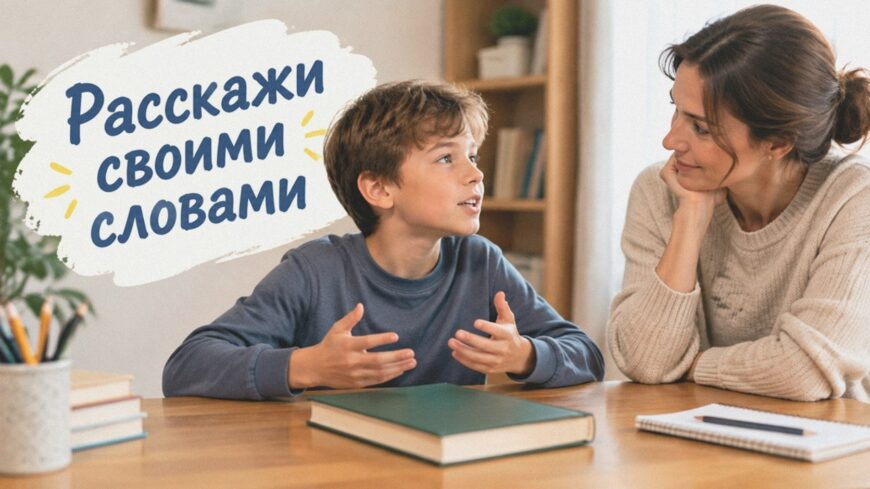 Иллюстрация к статье: Расскажи своими словами