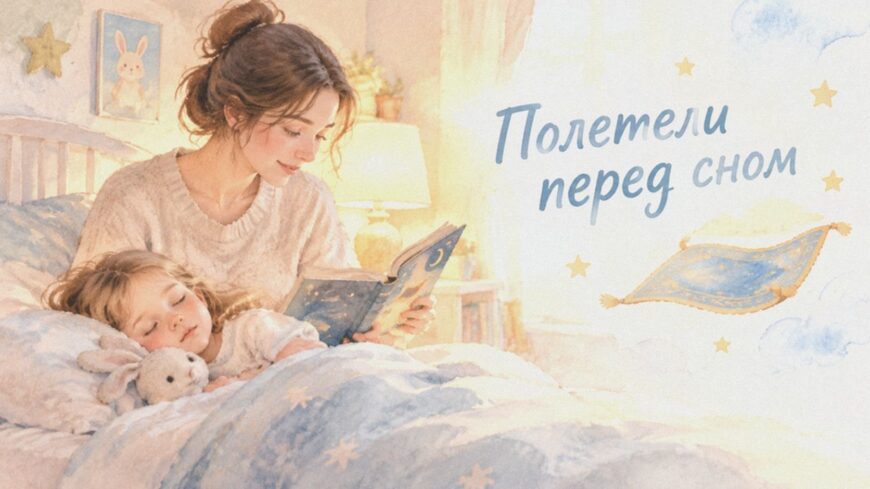 Иллюстрация к статье: Полетели перед сном