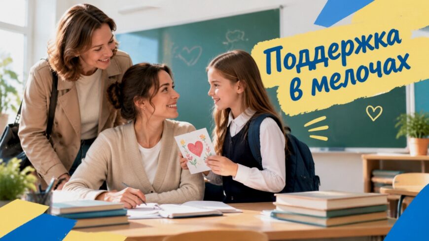 Иллюстрация к статье: Поддержка в мелочах